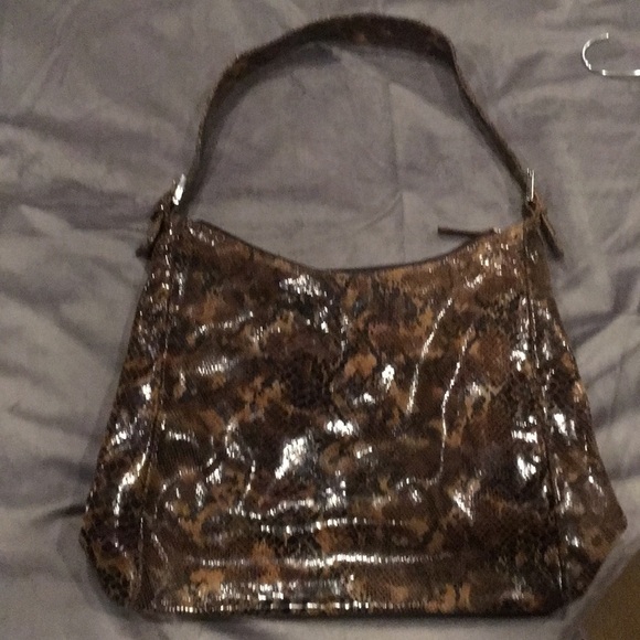 NICOLI Handbags - Nicoli Snake Skin Shoulder Bag Made in Italy 10